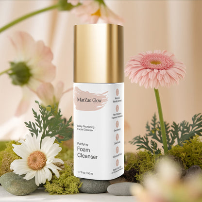 Daily Nourishing Purifying Foam Face Cleanser - MarZae Glow